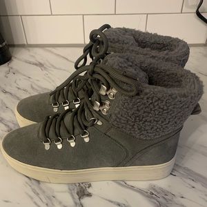 Marc Fisher grey winter boots (Size 6)